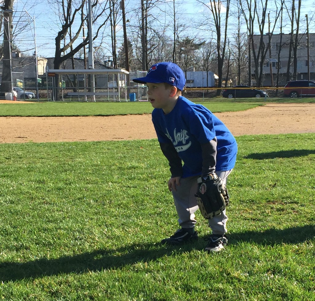 Malcolm on the field