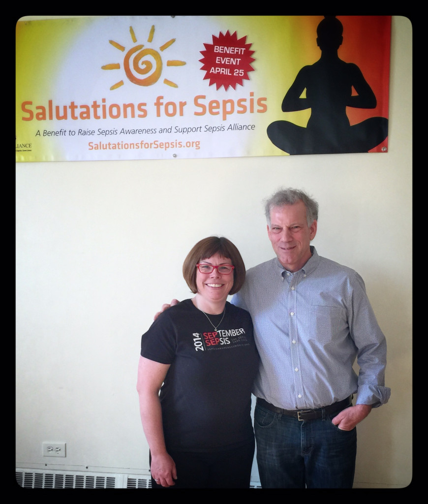 Salutations for Sepsis at South Mountain Yoga in South Orange.