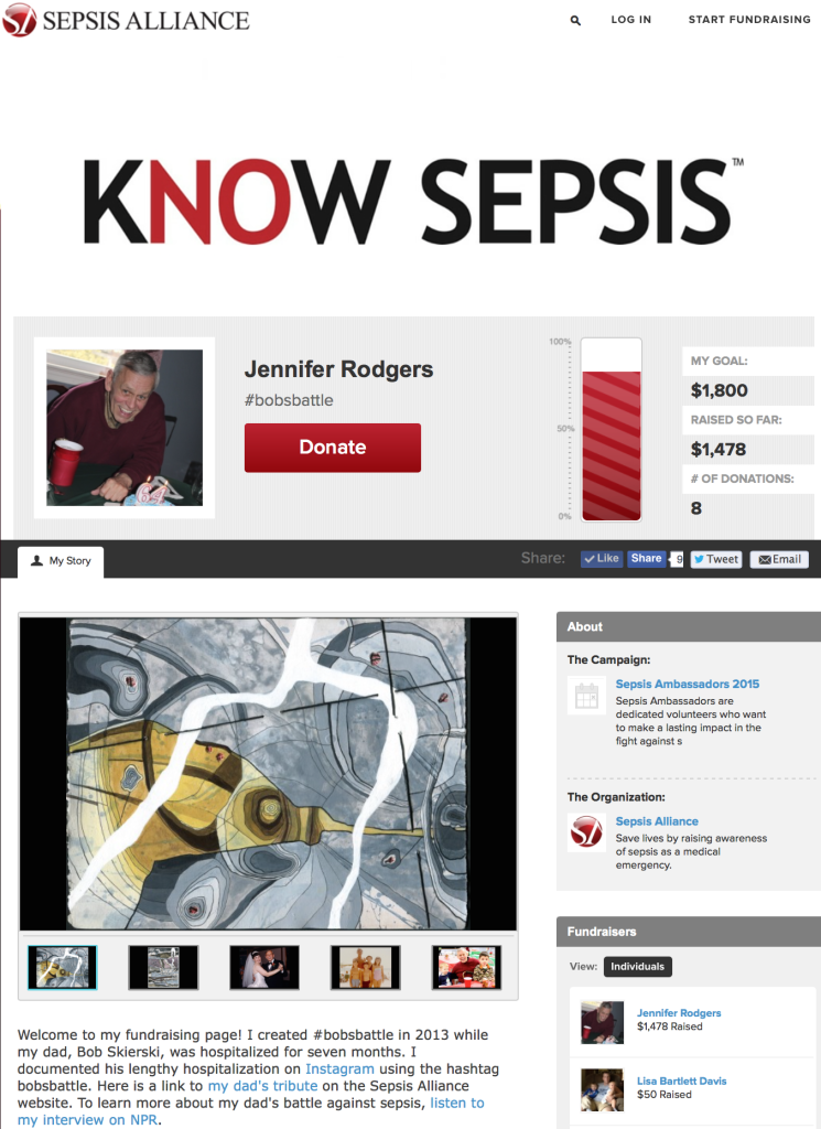 Sepsis Fundraising